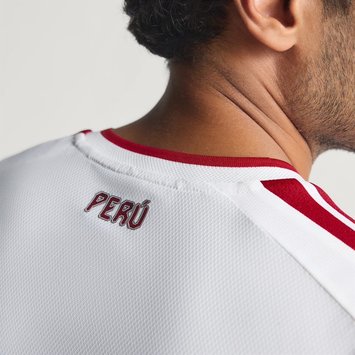 Camisa Peru 2026/27 I Jogador - detalhe
