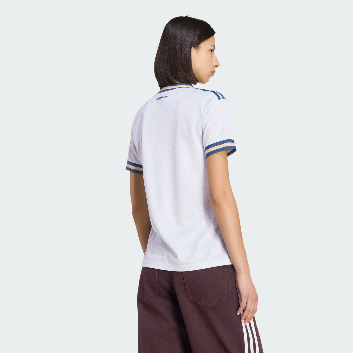 Camisa Feminina Itália 2026/27 II - vista traseira
