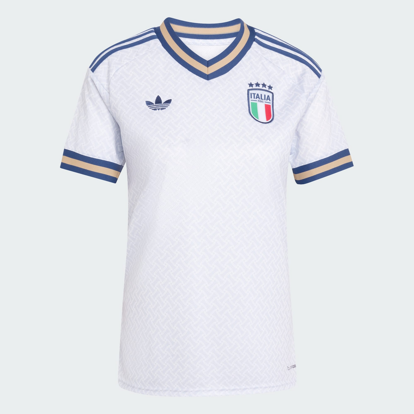 Camisa Feminina Itália 2026/27 II - detalhe da gola