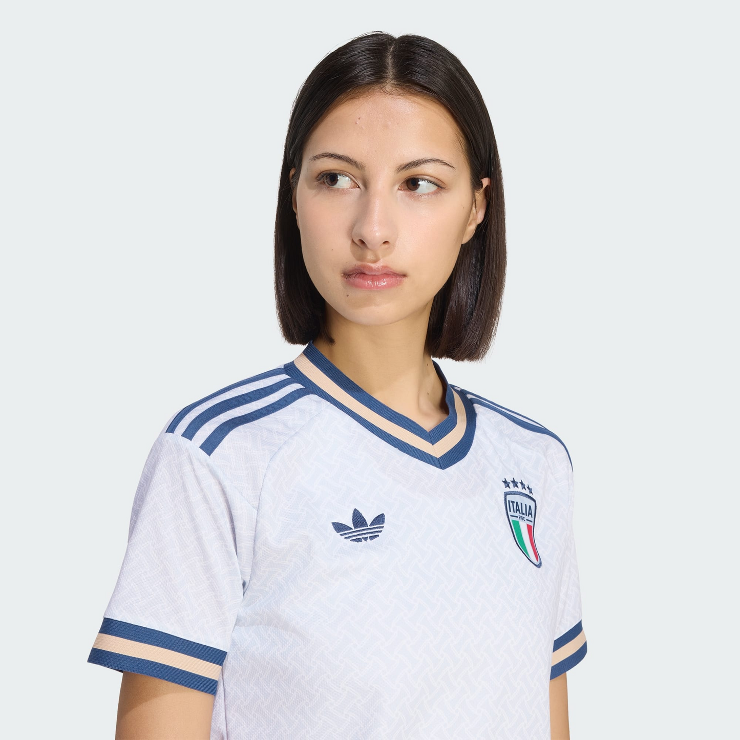 Camisa Feminina Itália 2026/27 II - detalhe