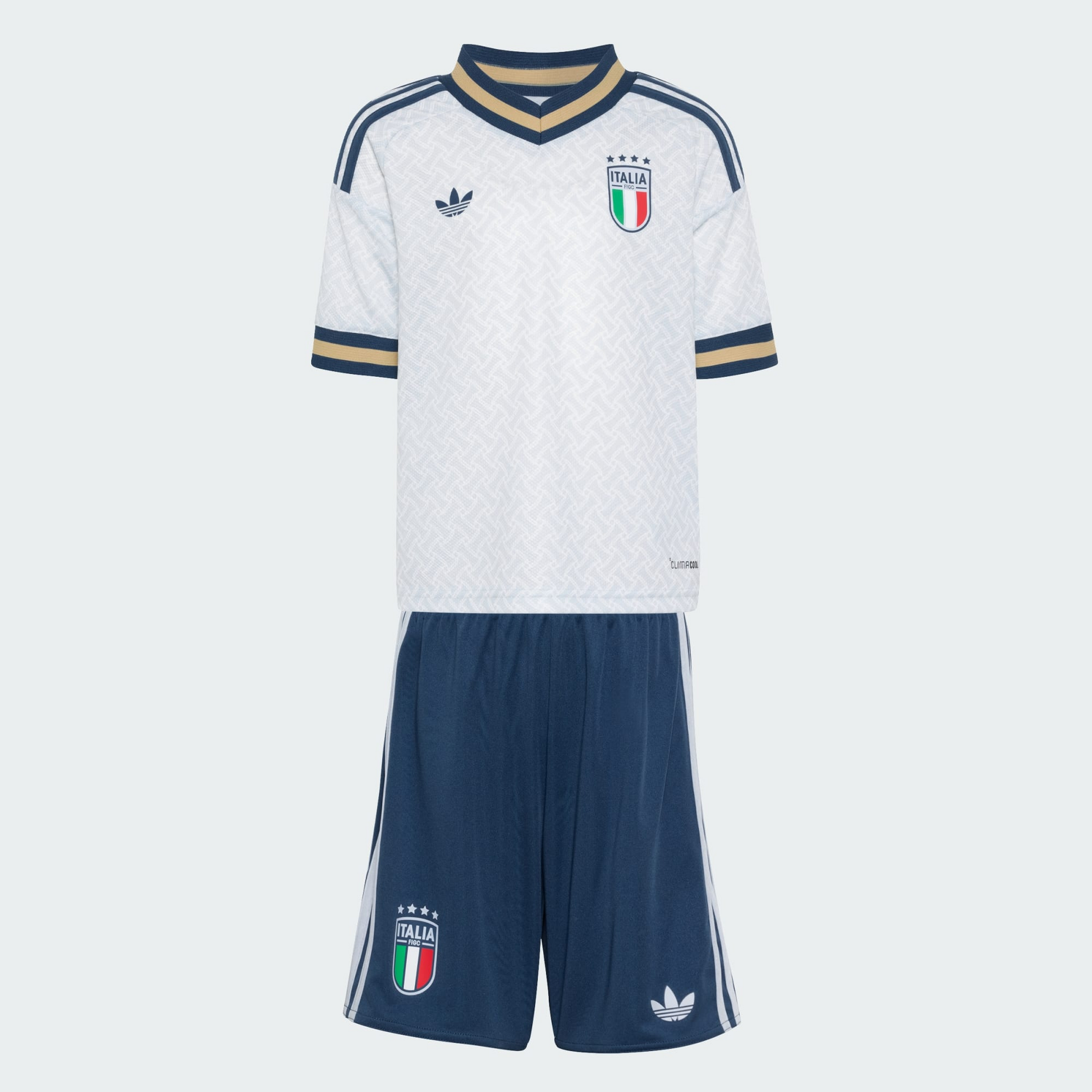 Conjunto Infantil Itália 2026/27 II Kit - vista traseira