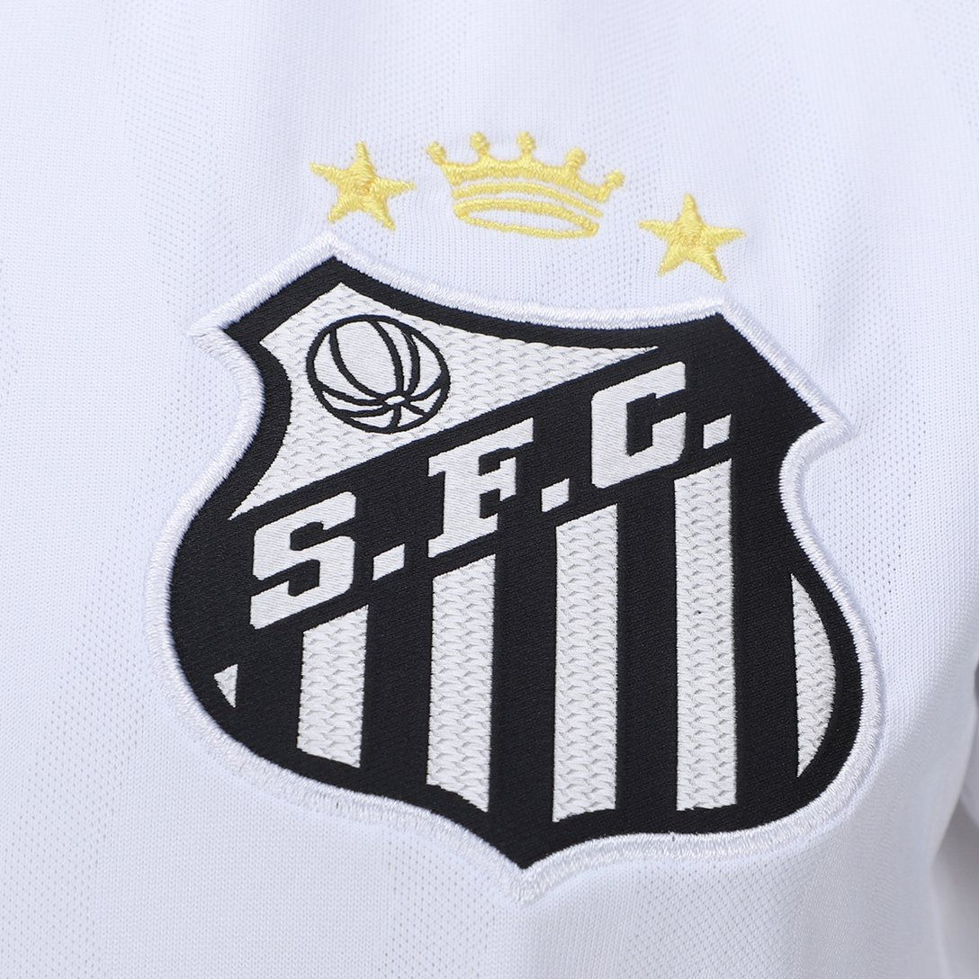 Camisa Santos Feminina 2026/27 I - detalhe da gola