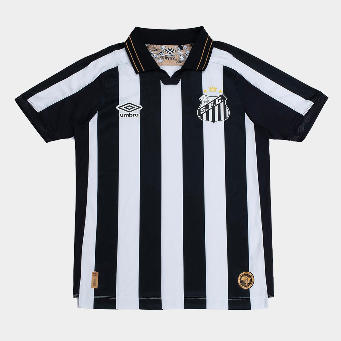 Camisa Santos 2026/27 ll Jogador - detalhe da gola