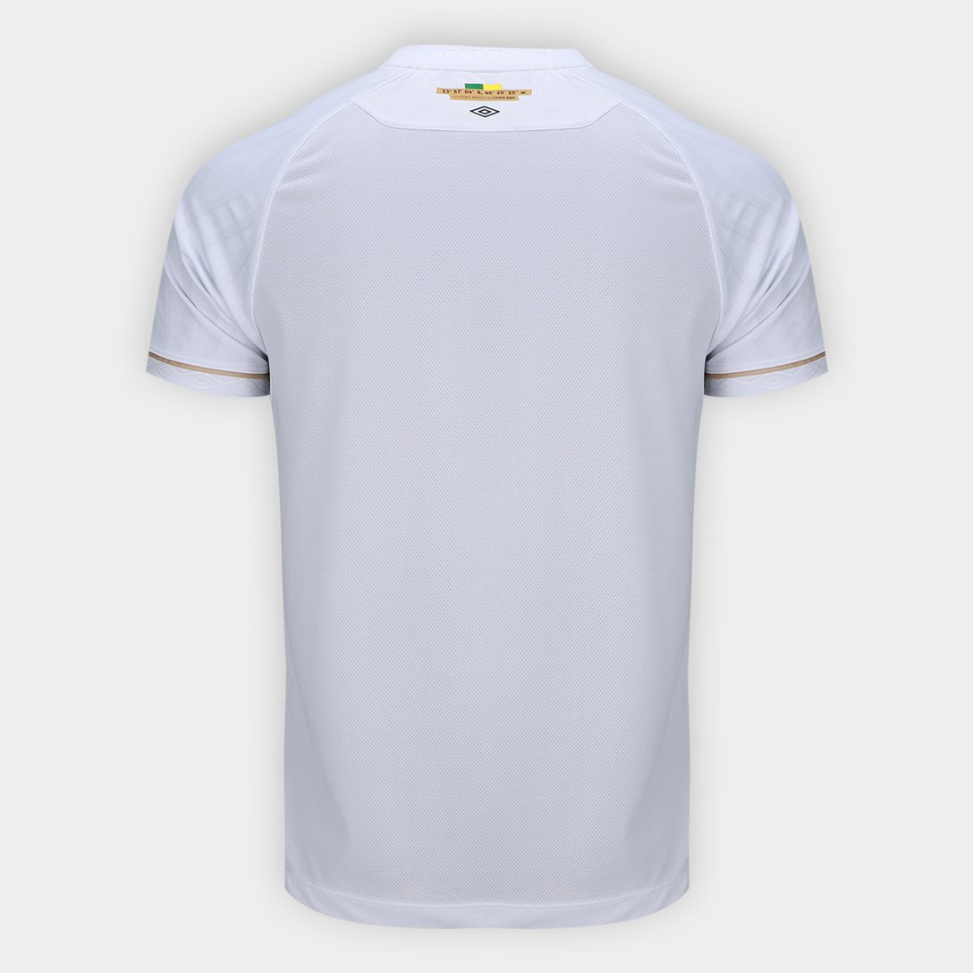 Camisa Santos 2026/27 I Jogador - detalhe da gola