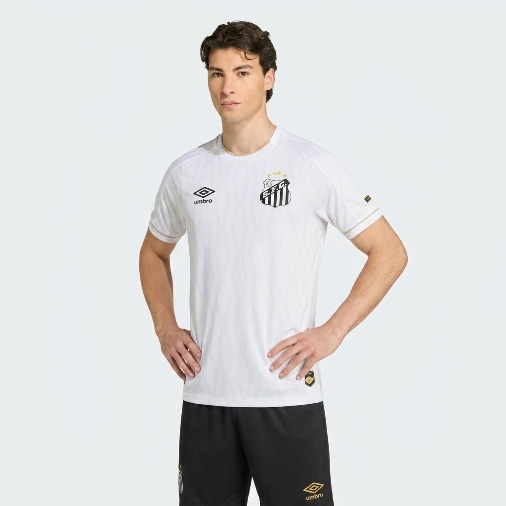 Camisa Santos 2026/27 I Jogador - detalhe