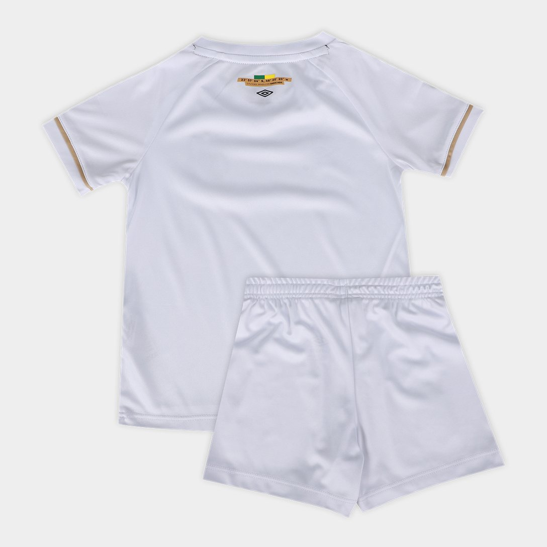 Conjunto Infantil Santos 2026/27 I - vista traseira