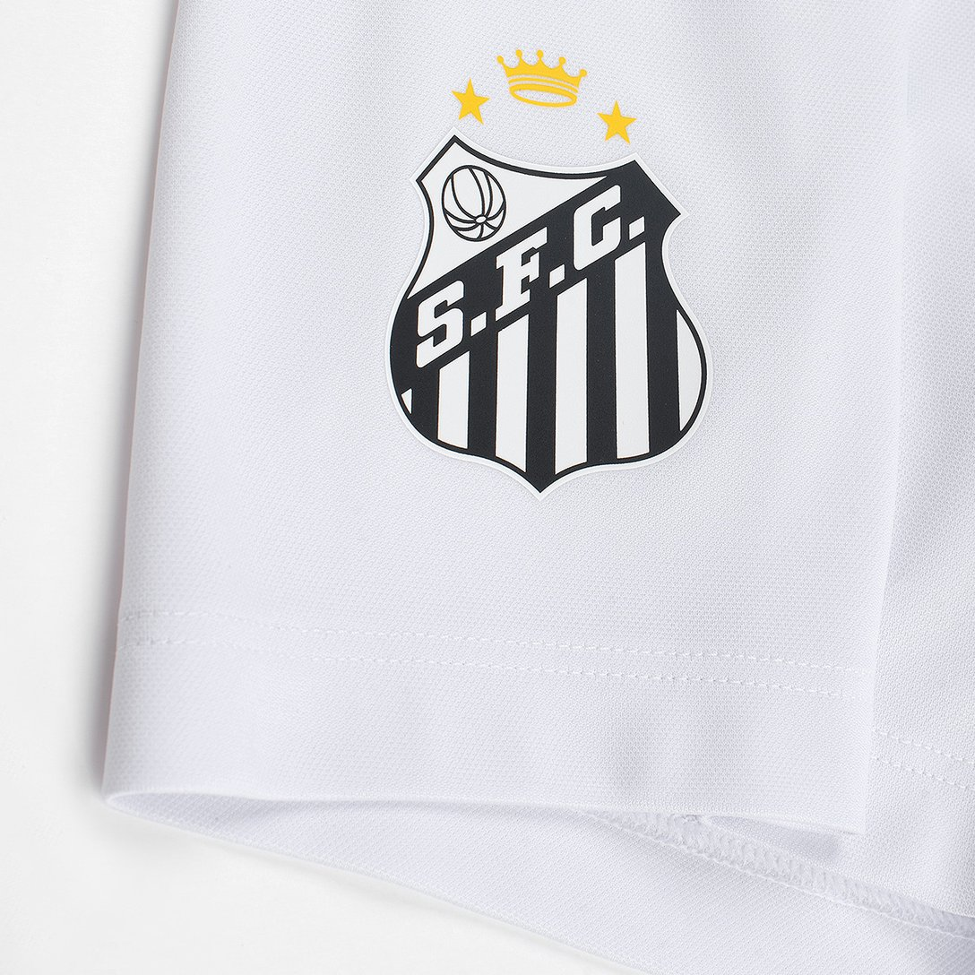 Conjunto Infantil Santos 2026/27 I - detalhe da gola