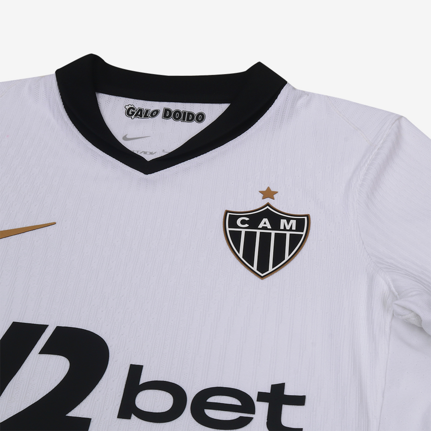 Camisa Atlético Mineiro 2026/27 II Jogador - detalhe da gola