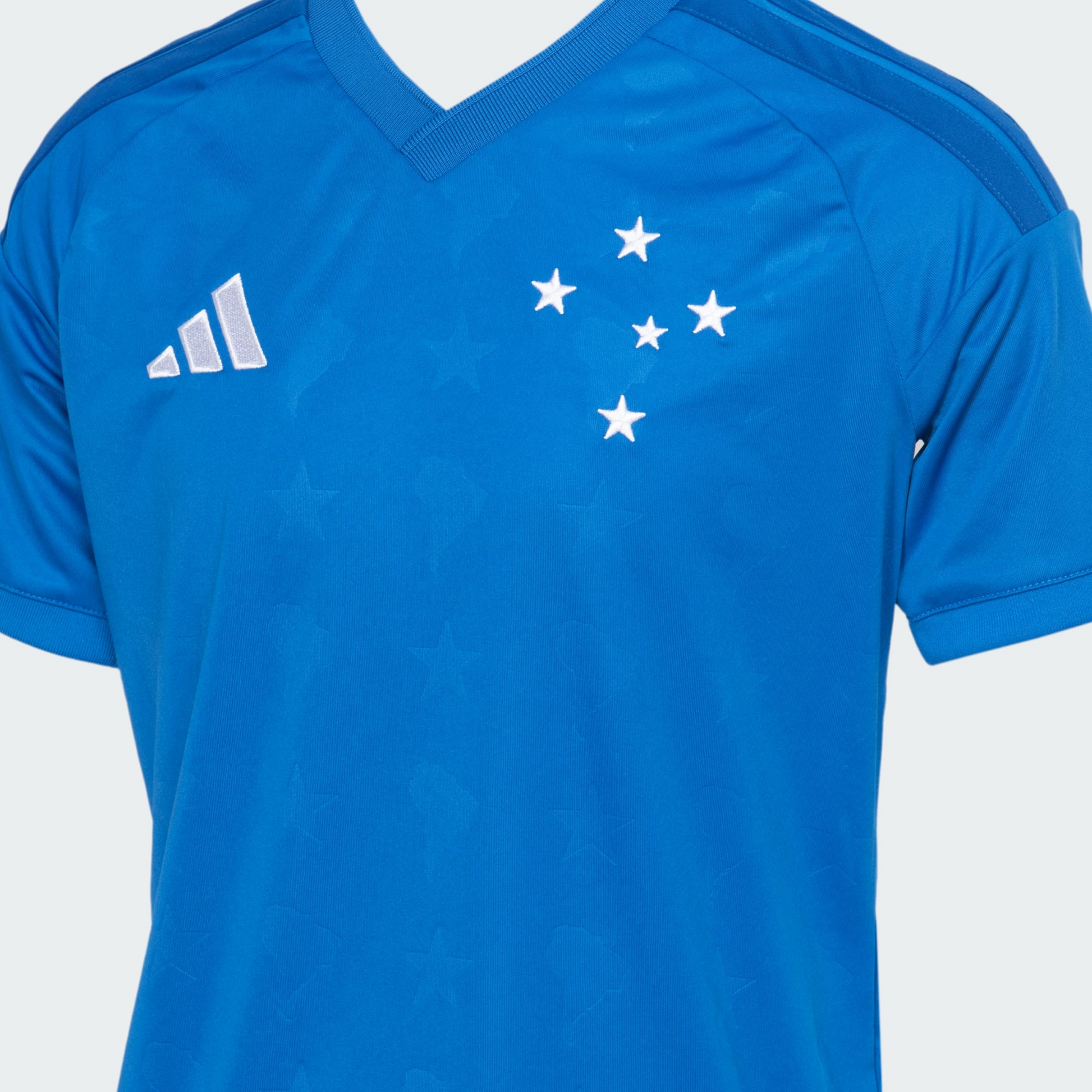 Conjunto Infantil Cruzeiro 2026/27 I - detalhe da gola