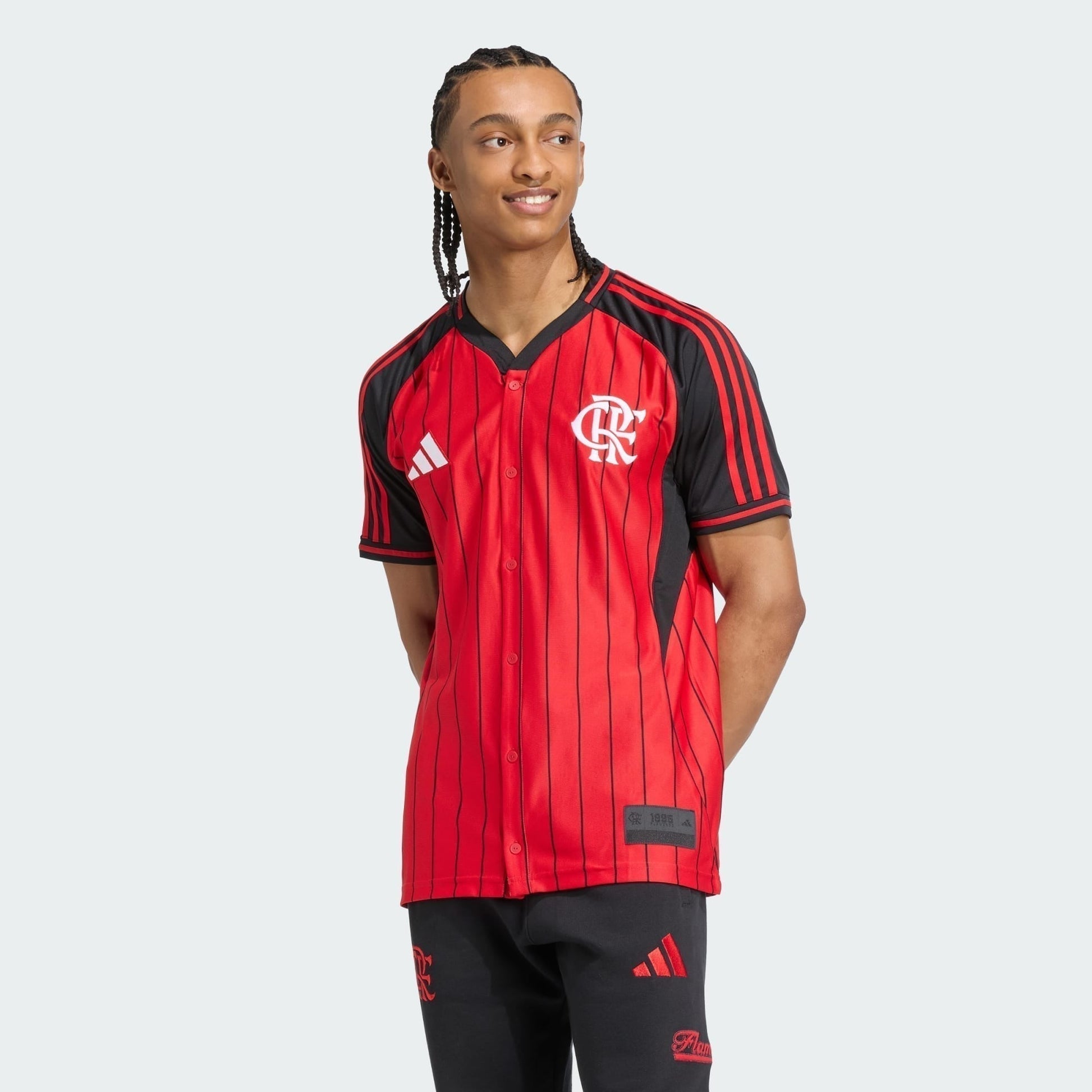 Camisa Adidas Flamengo 2025/26 US Pack - vista traseira
