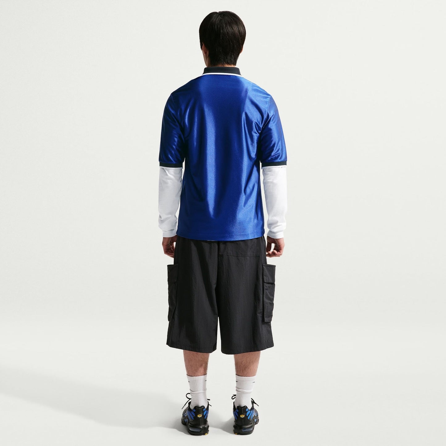 Camiseta Coréia do Sul Dri-FIT Nike Energy Masculina - detalhe da gola
