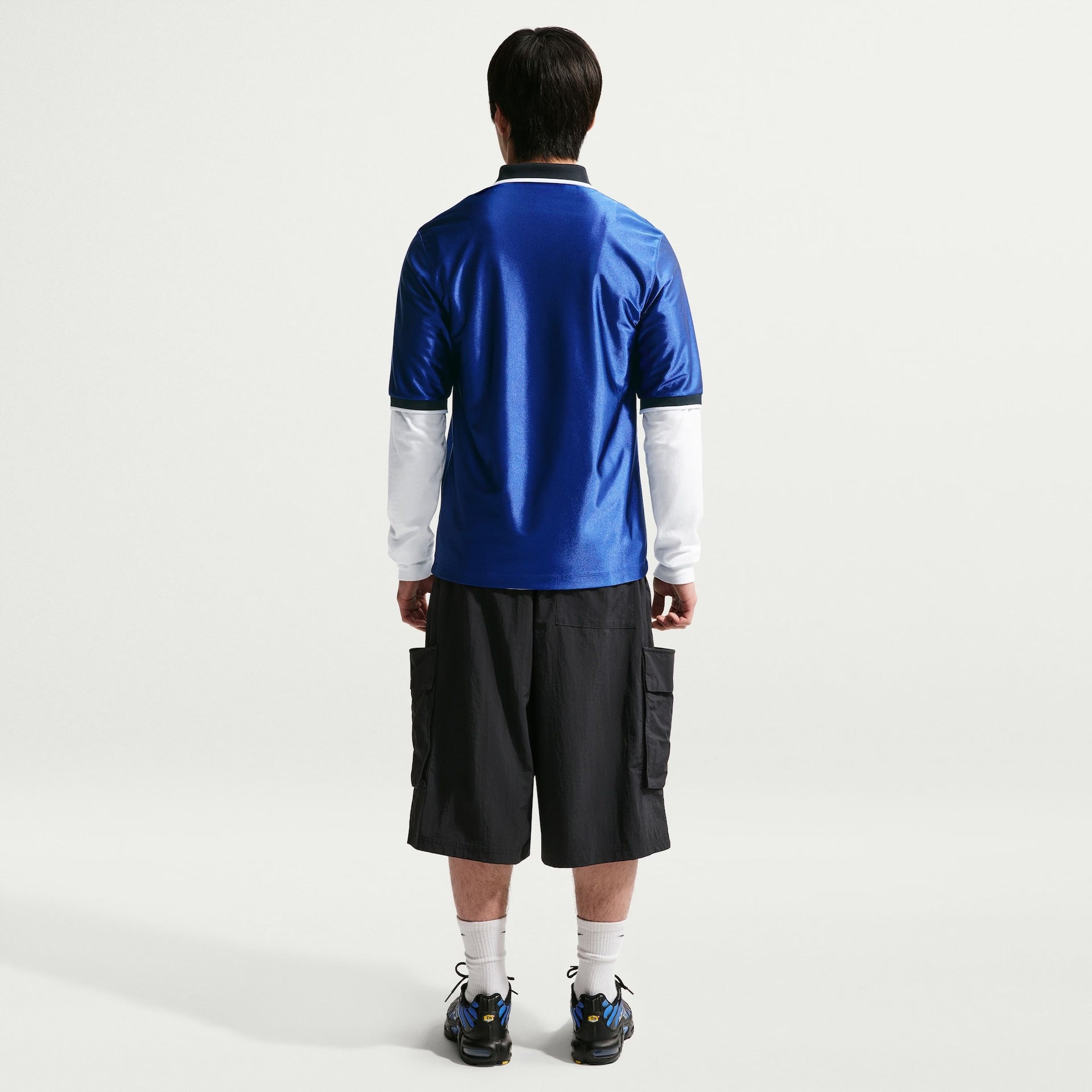 Camiseta Coréia do Sul Dri-FIT Nike Energy Masculina - detalhe da gola