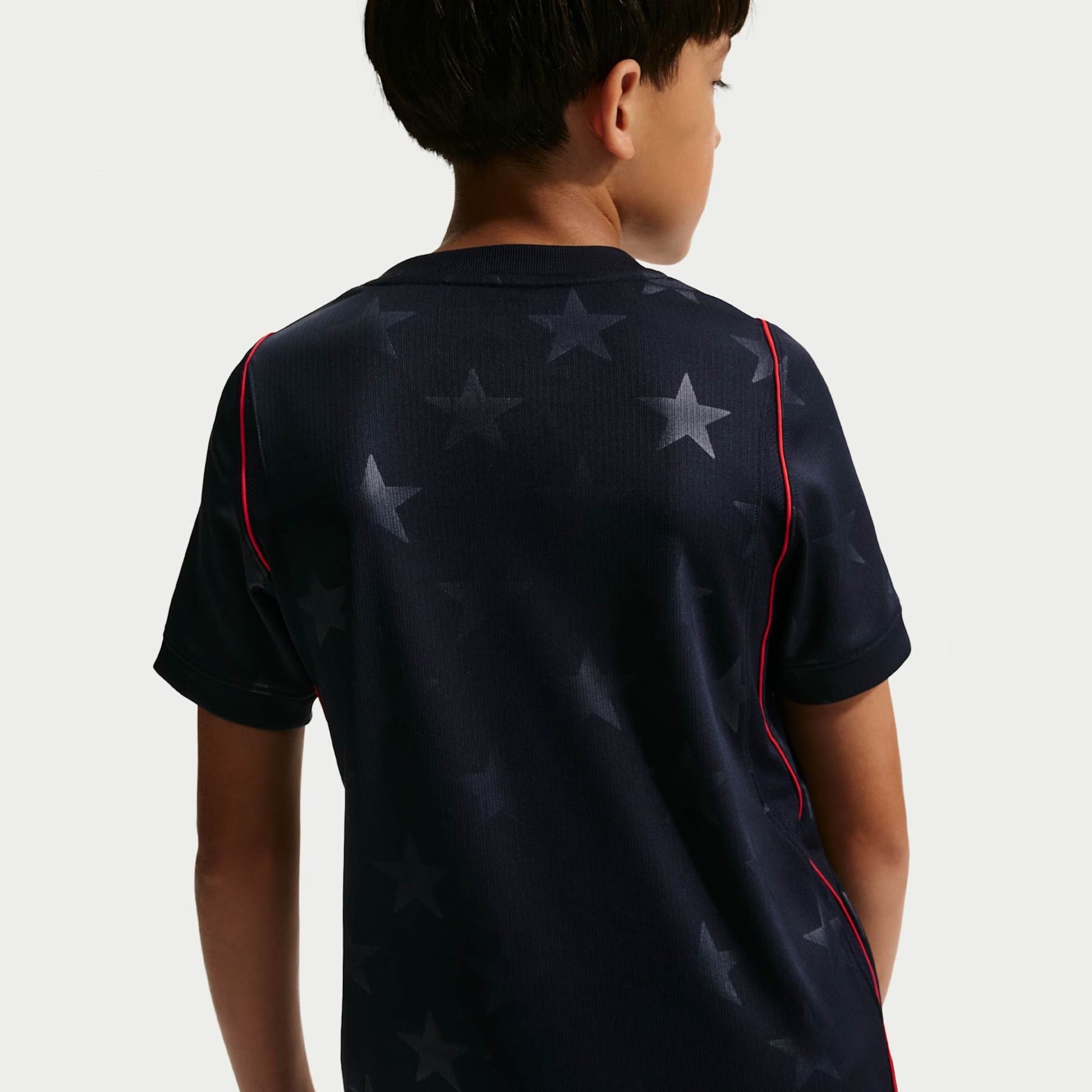 Conjunto Infantil Estados Unidos 2026/27 II Kit - detalhe da manga