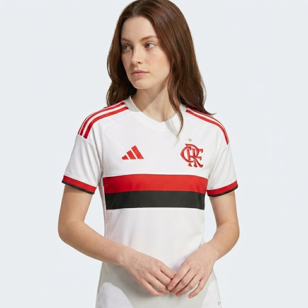 Camisa Flamengo Feminina 2026/27 II - detalhe