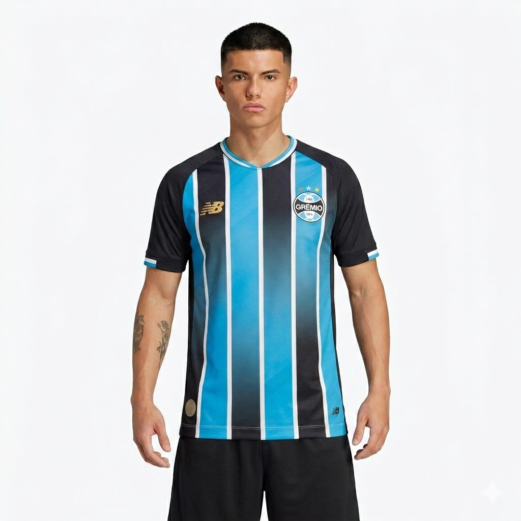 Camisa Grêmio 2026/27 I - detalhe
