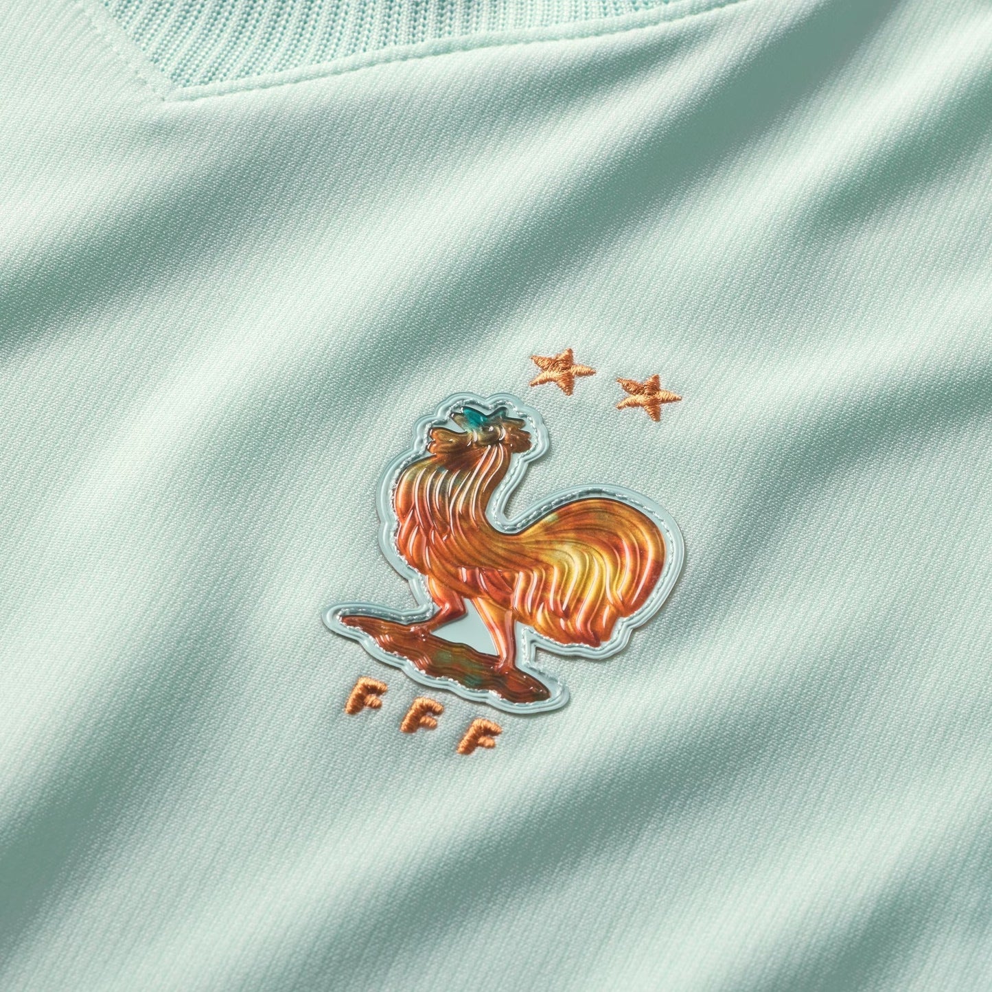 Conjunto Infantil França 2026/27 II Kit - detalhe da manga