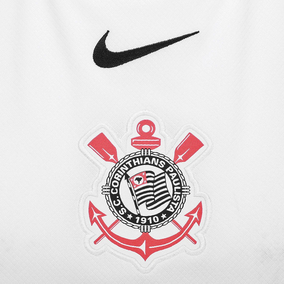 Camisa Feminina Nike Corinthians 2025/26 I Torcedor - detalhe