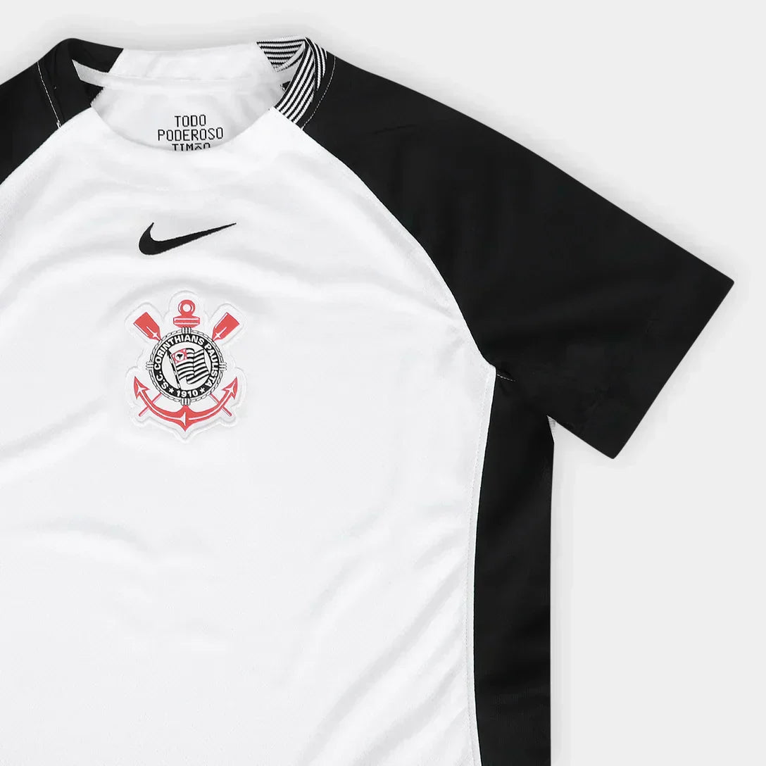 Camisa Feminina Nike Corinthians 2025/26 I Torcedor - detalhe da manga