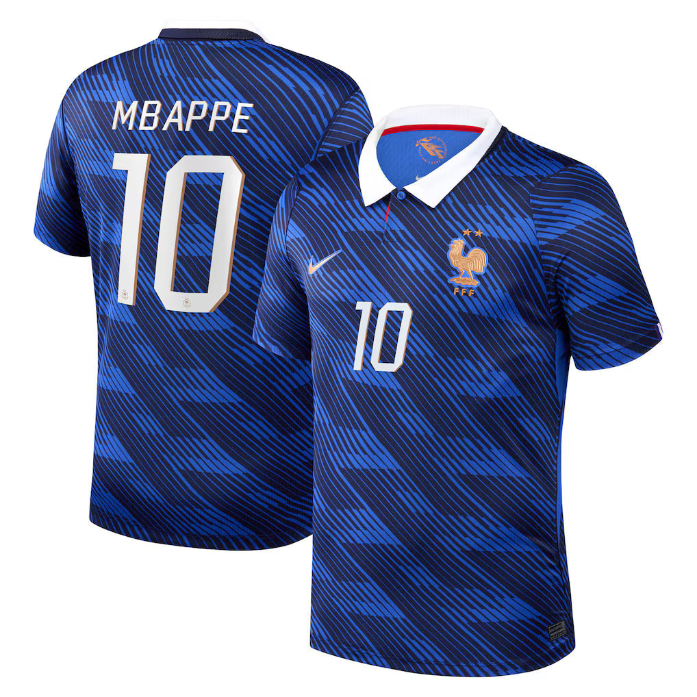 Camisa França Home Copa 2026 - #10 Mbappé - Torcedor