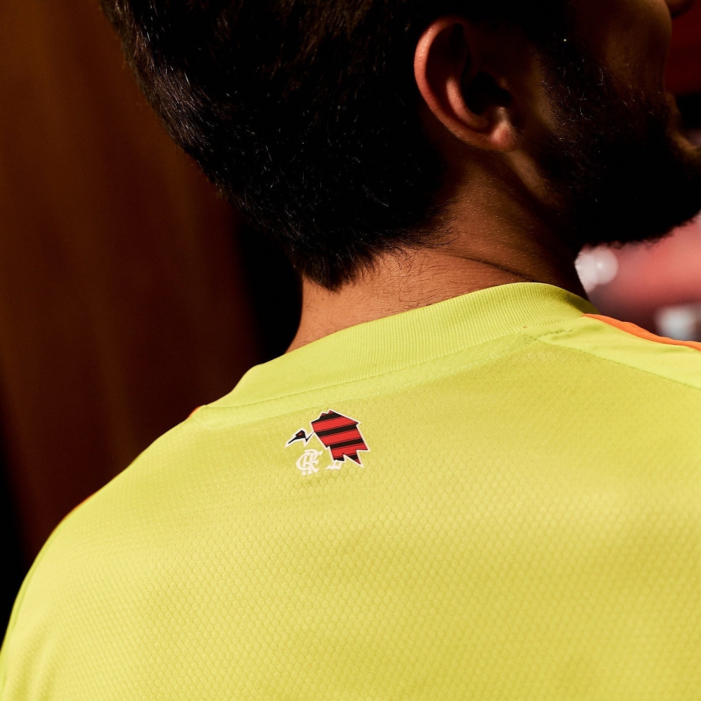 Camisa Adidas Flamengo 2025/26 I Goleiro - detalhe