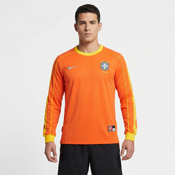 Camisa Nike Brasil Goleiro 1998/99 Retrô Masculina