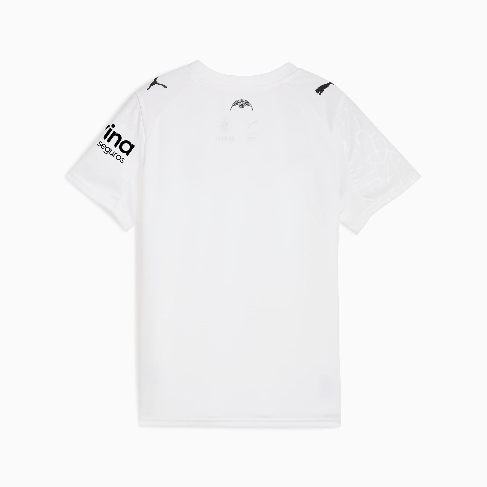 Conjunto Infantil Puma Valencia 2025/26 I - detalhe da manga