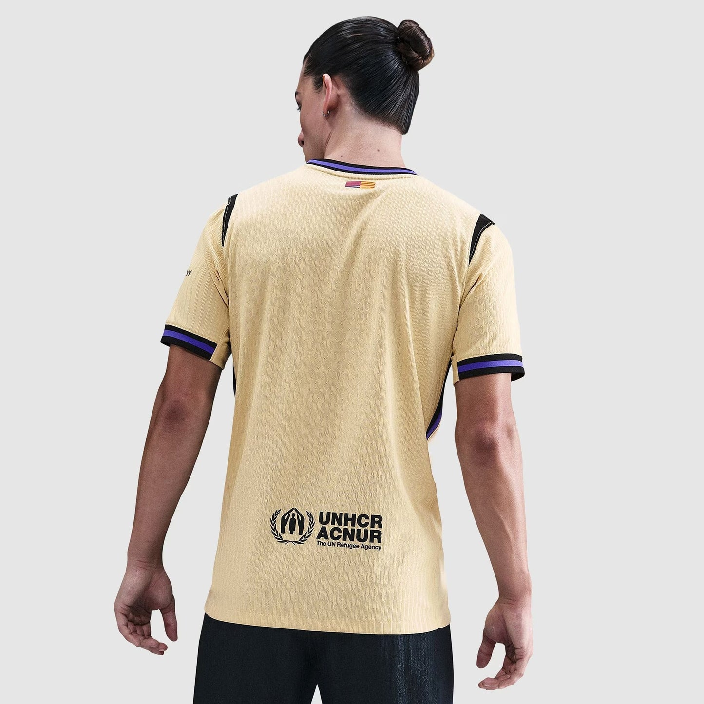 Camisa Nike Barcelona 2025/26 II Jogador - detalhe