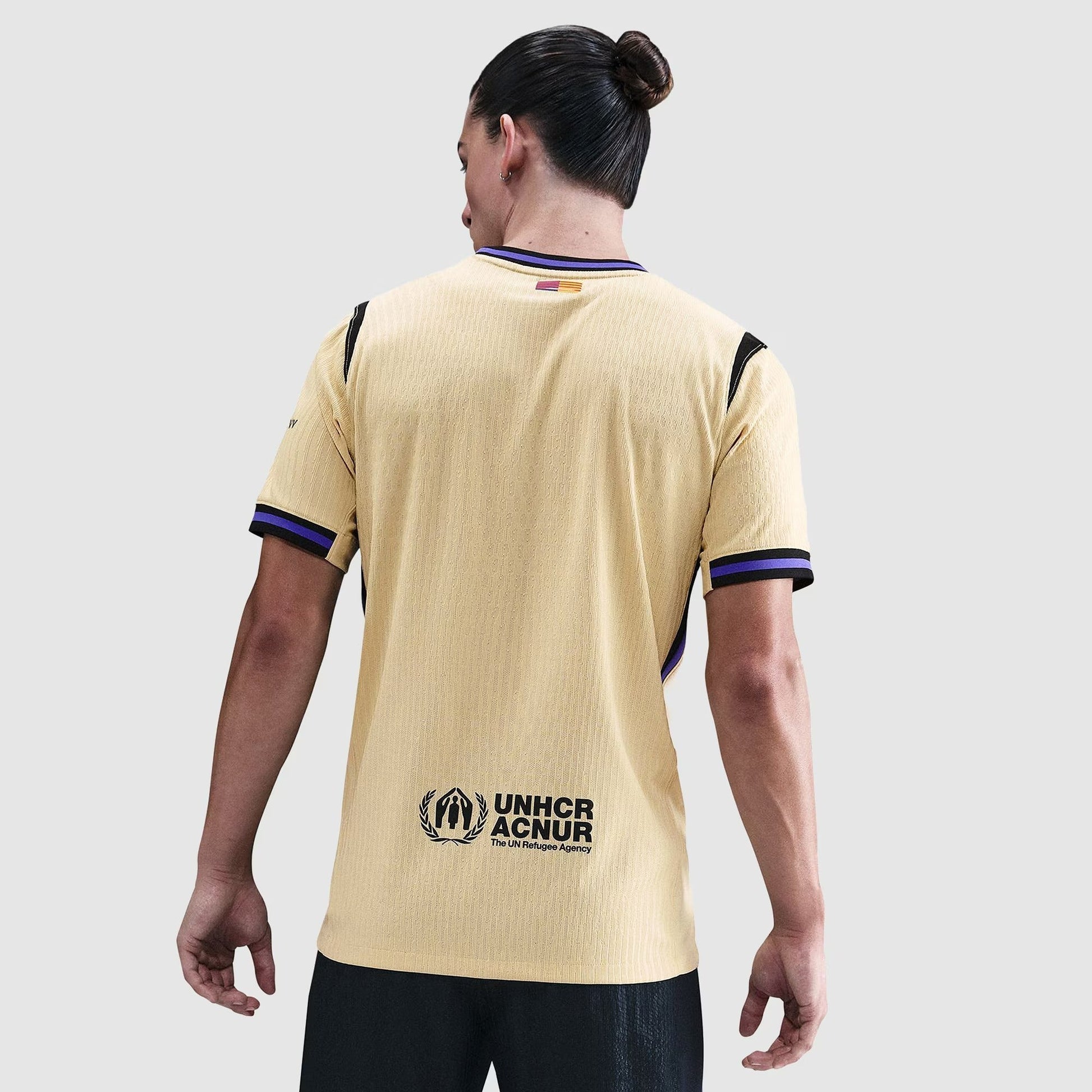 Camisa Nike Barcelona 2025/26 II Jogador - detalhe