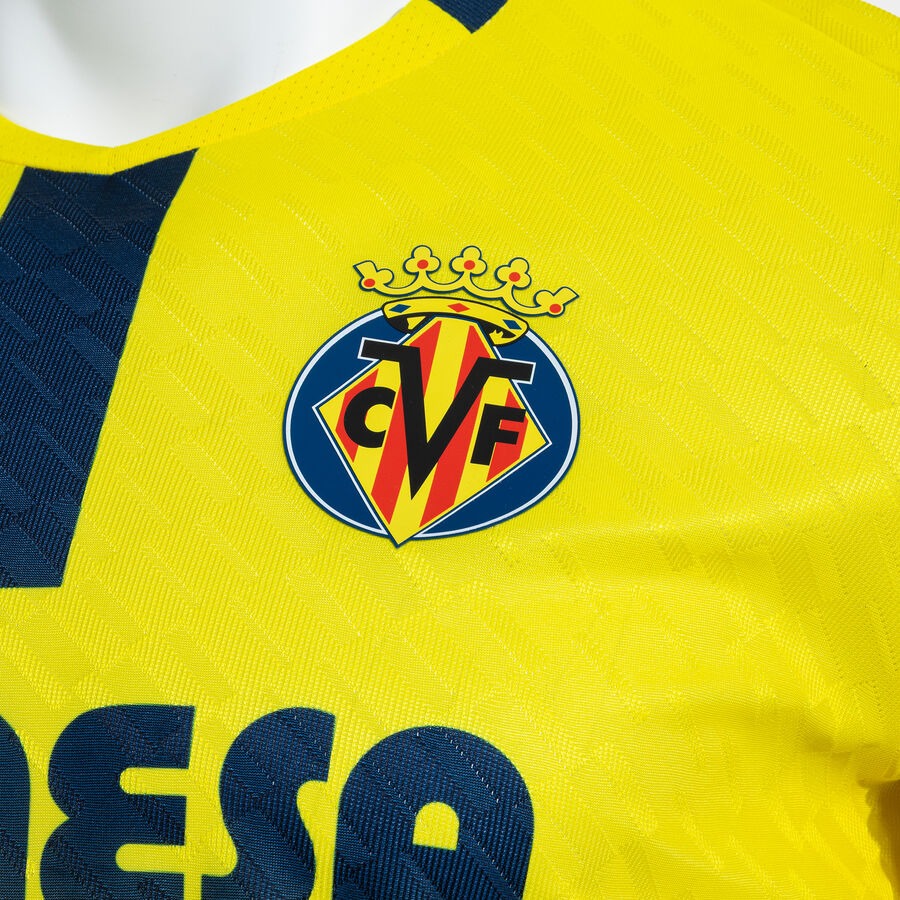 Camisa Joma Villareal 2025/26 I - detalhe da manga