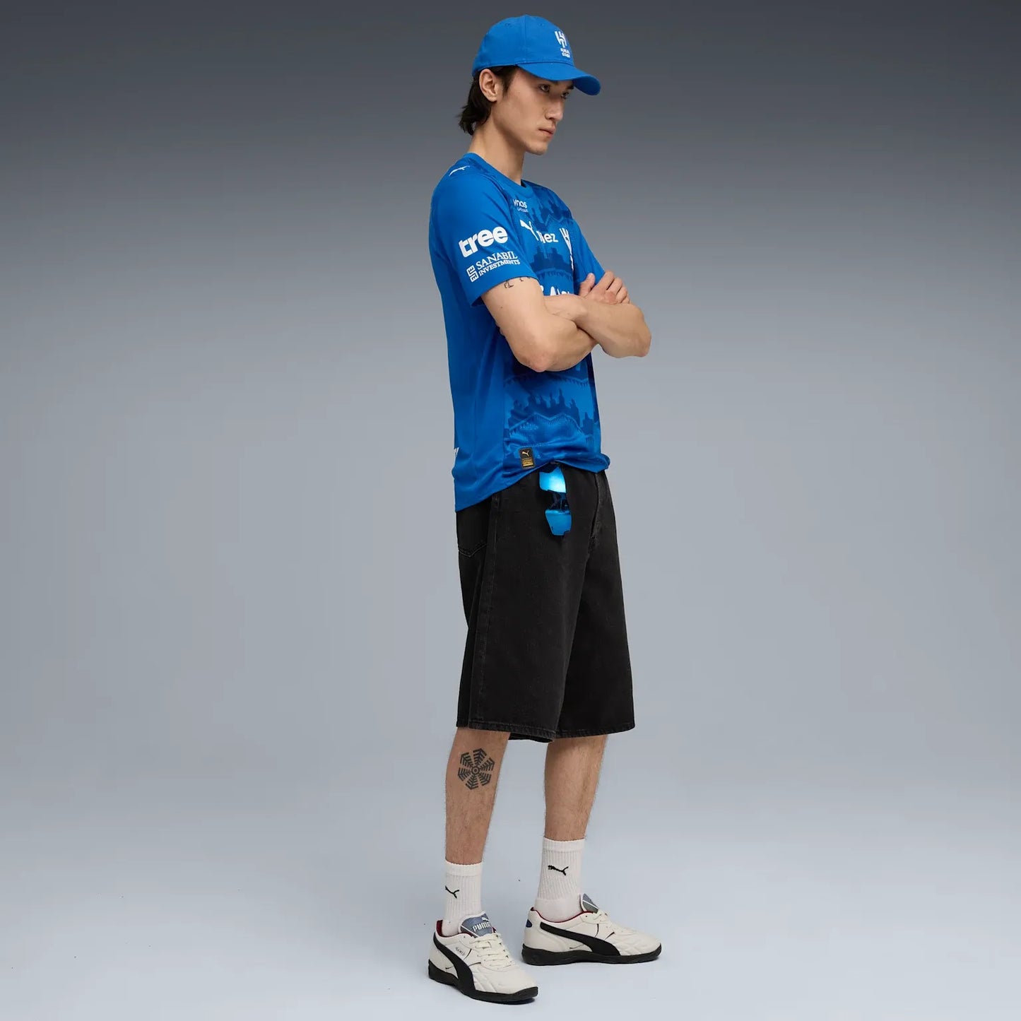 Camisa Al Hilal 2025/26 I - detalhe da manga