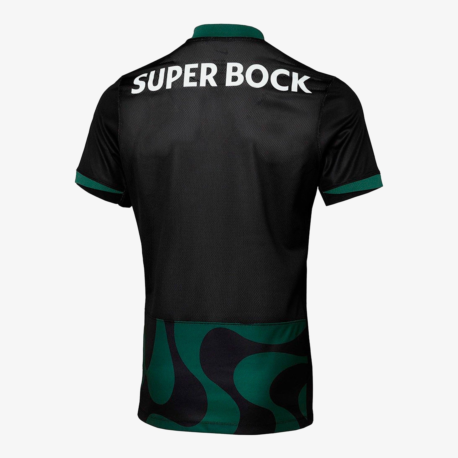 Camisa Sporting 2025/26 II Preta - vista traseira