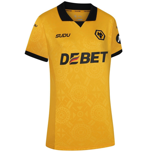 Camisa Feminina Wolves 2025/26 I - vista traseira