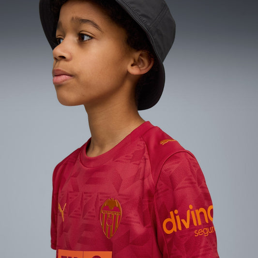 Conjunto Infantil Puma Valencia 2025/26 II - vista traseira