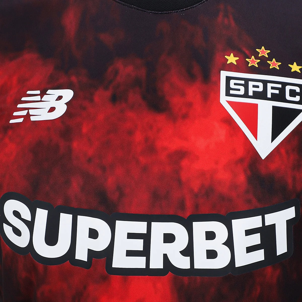 Camisa New Balance São Paulo 2025/26 III Edição Comemorativa - etiqueta