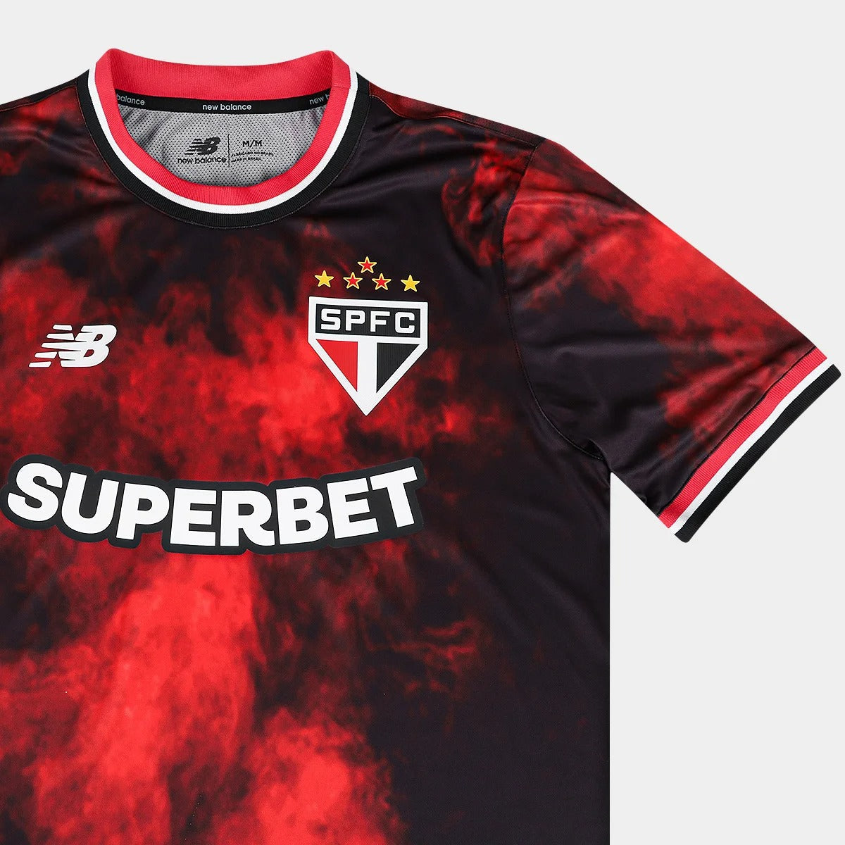Camisa New Balance São Paulo 2025/26 III Edição Comemorativa - detalhe