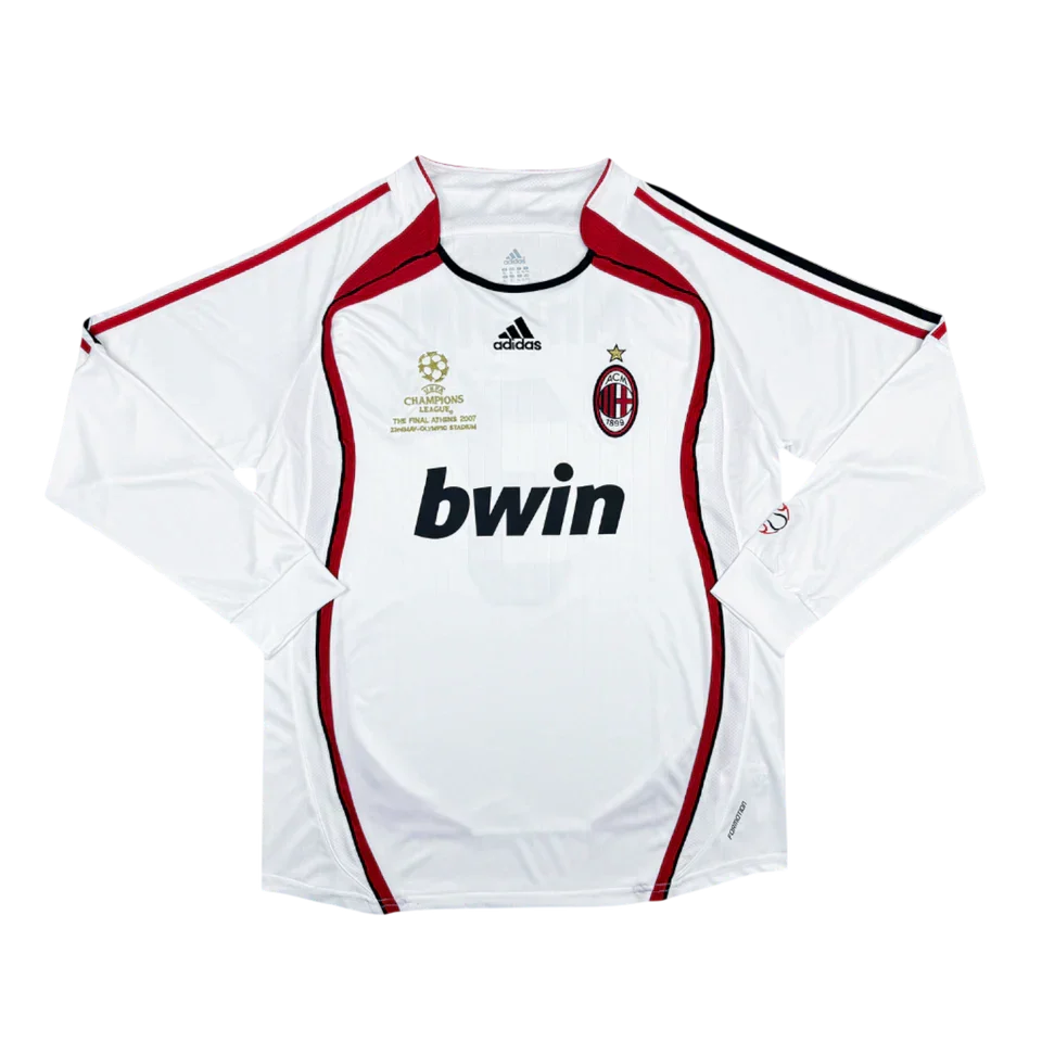 Camisa Retrô Milan II 2006/2007 Manga Longa
