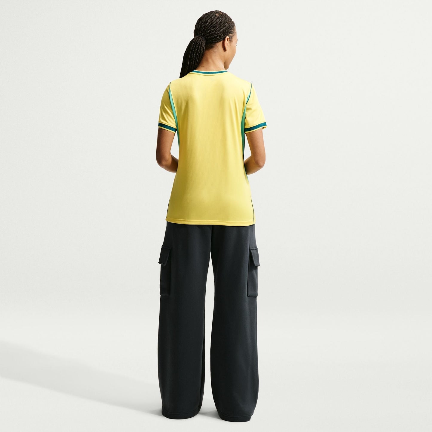 Camisa Feminina Seleção Brasileira 2026/27 I - detalhe da manga