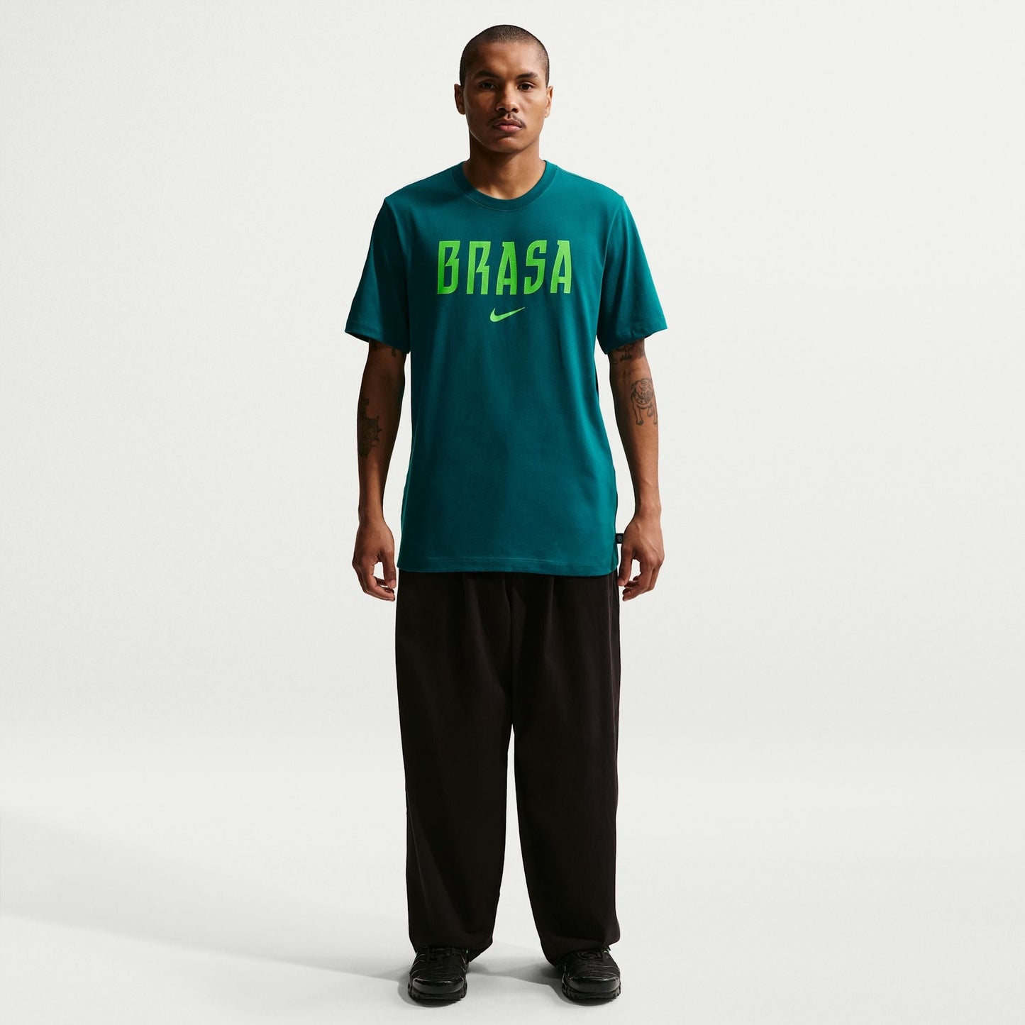 Camisa Brasil Sportswear Masculino - detalhe
