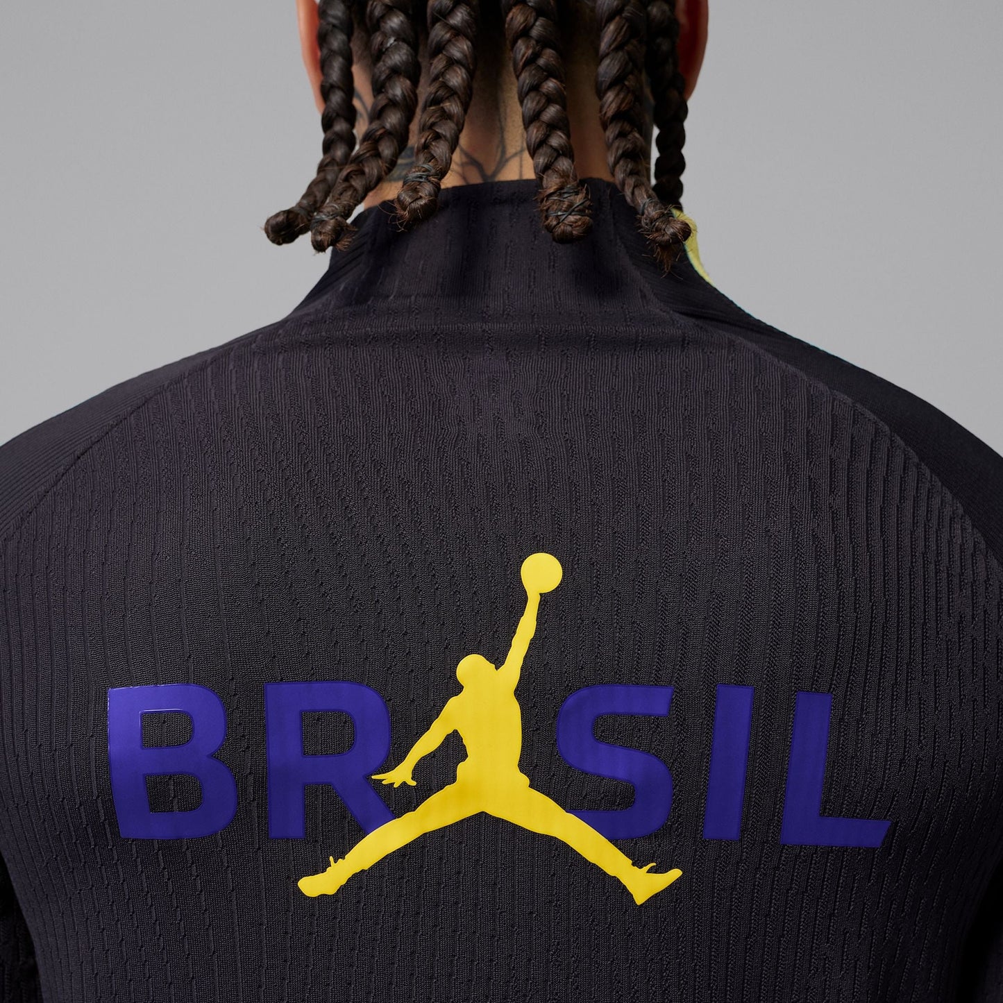 Conjunto de Treino Brasil 2026/27 Preto - etiqueta