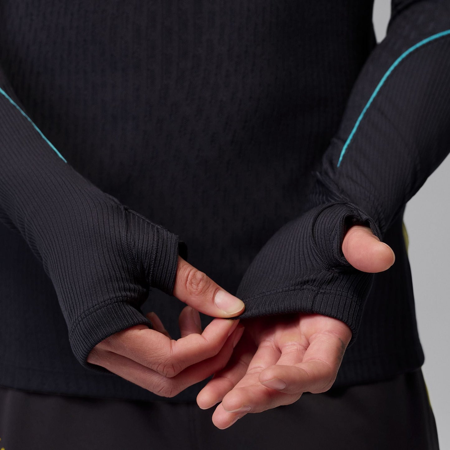 Conjunto de Treino Brasil 2026/27 Preto - detalhe