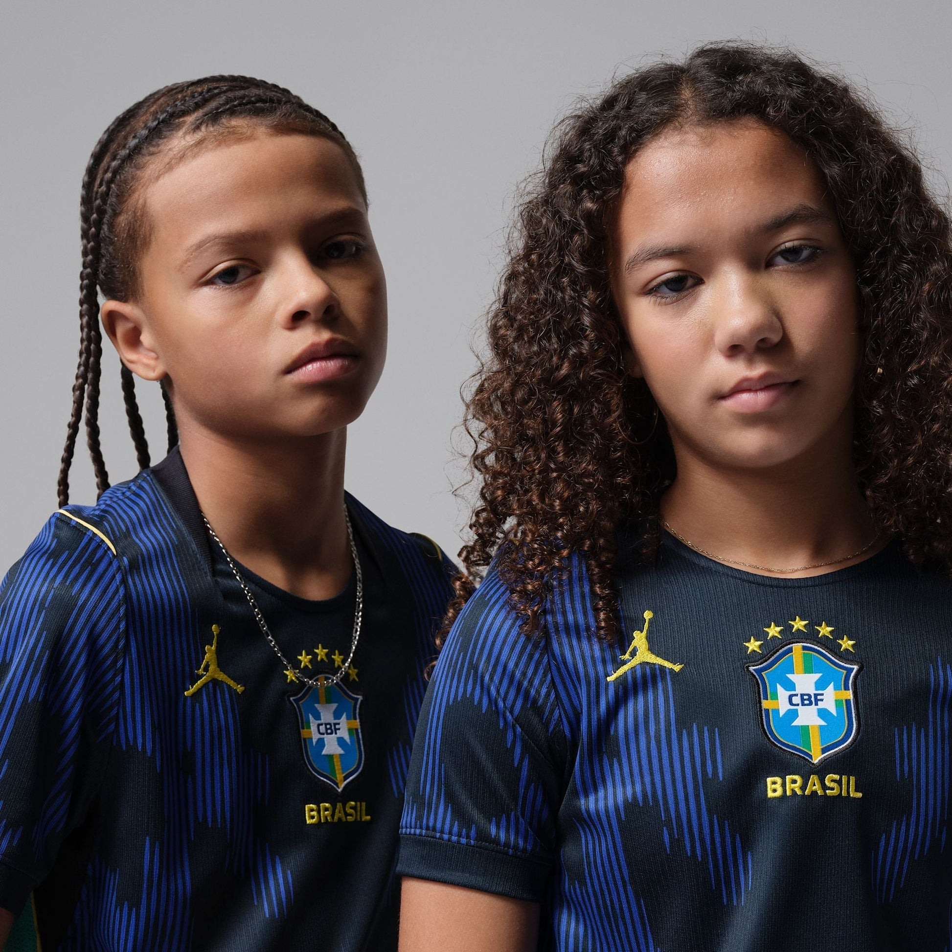 Conjunto Infantil Seleção Brasileira 2026/27 II - detalhe
