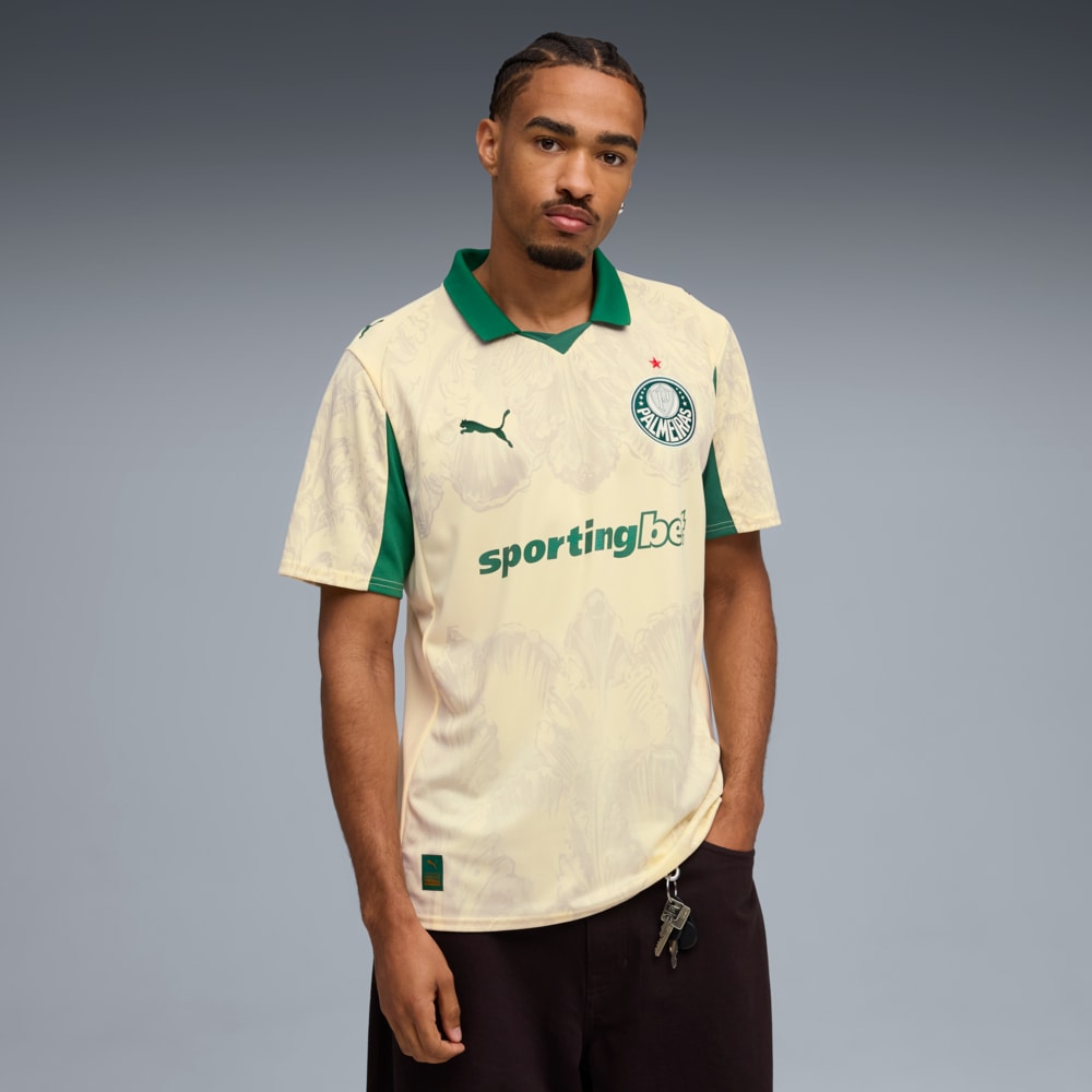Camisa Puma Palmeiras x KidSuper 2025/26 - detalhe