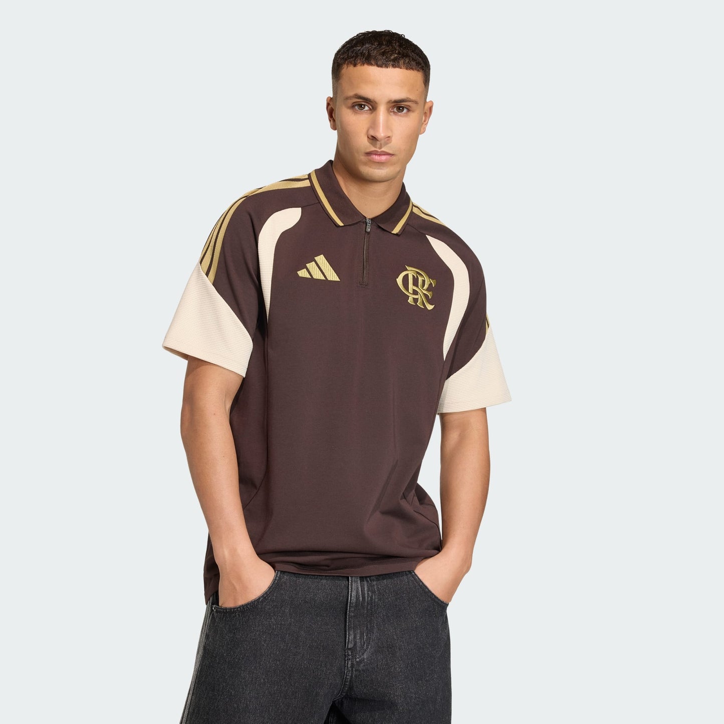 Camisa Polo Flamengo 2026/27 - detalhe da gola