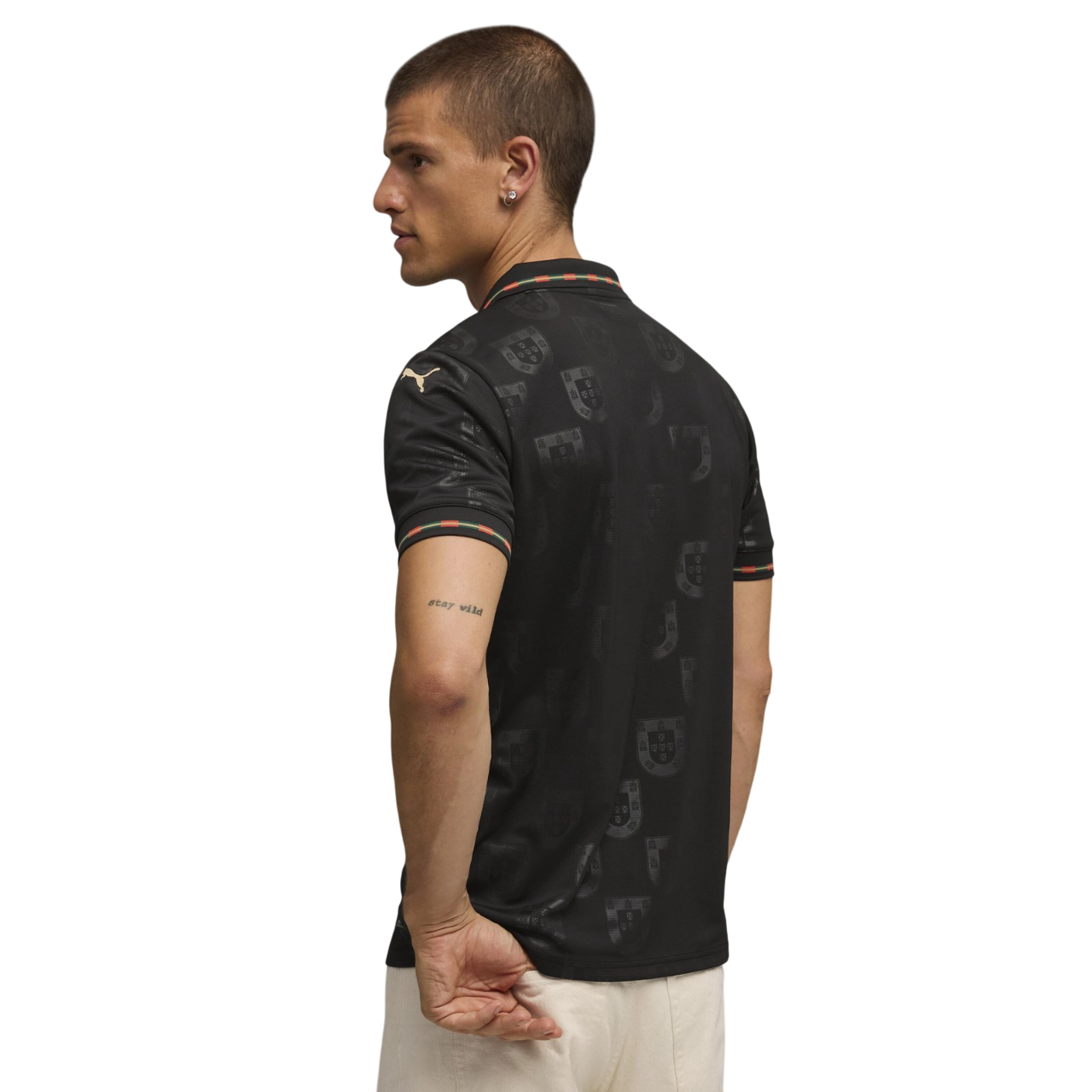 Camisa Portugal Edição Especial Eusébio 25/26 - Pantera Negra Versão Torcedor Masculina