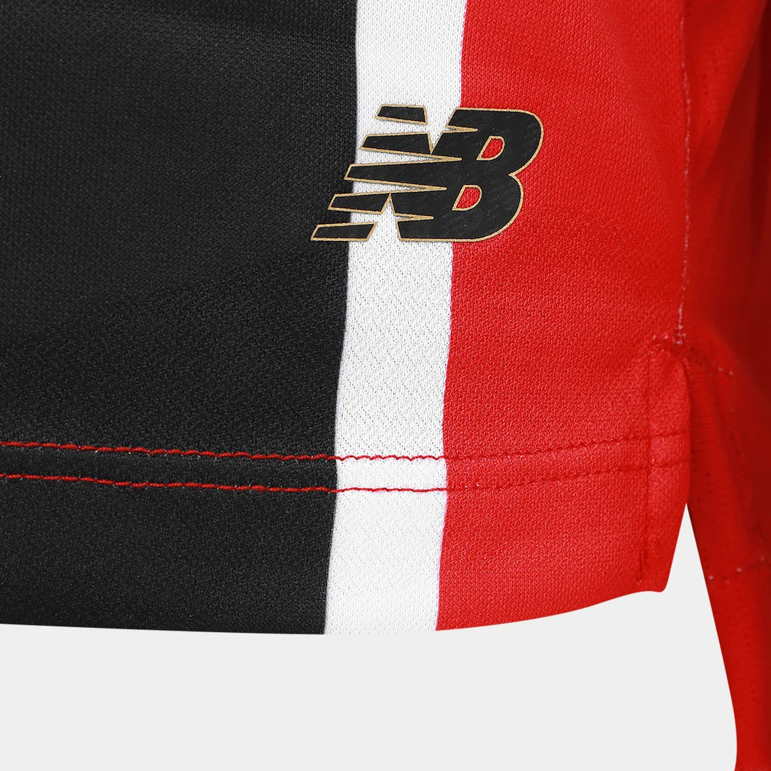 Camisa New Balance São Paulo 2025/26 II Jogador - detalhe da manga
