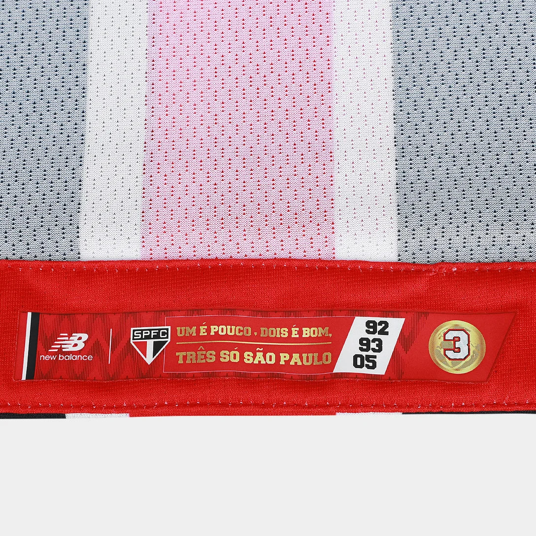 Camisa New Balance São Paulo 2025/26 II Jogador - detalhe