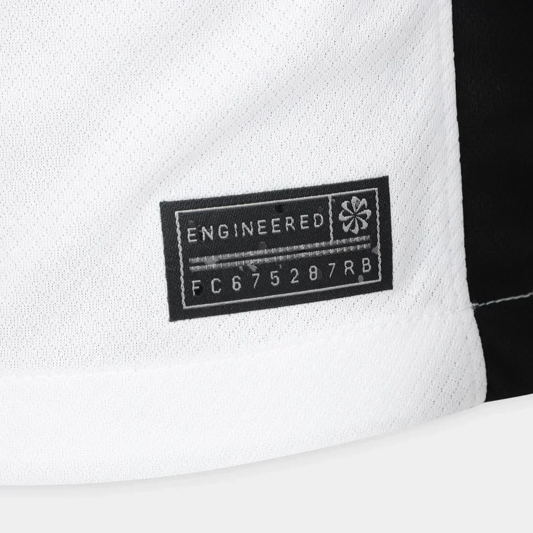 Camisa Corinthians 2025/26 I MEMPHIS N° 10 - detalhe da gola