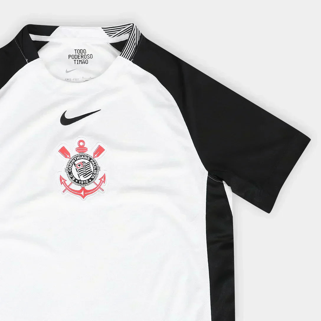 Camisa Nike Corinthians 2025/26 I ROMERO N° 11 - detalhe da manga