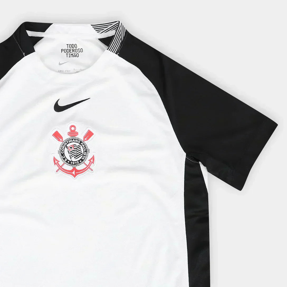 Camisa Corinthians 2025/26 I LINGARD N° 77 - detalhe da manga
